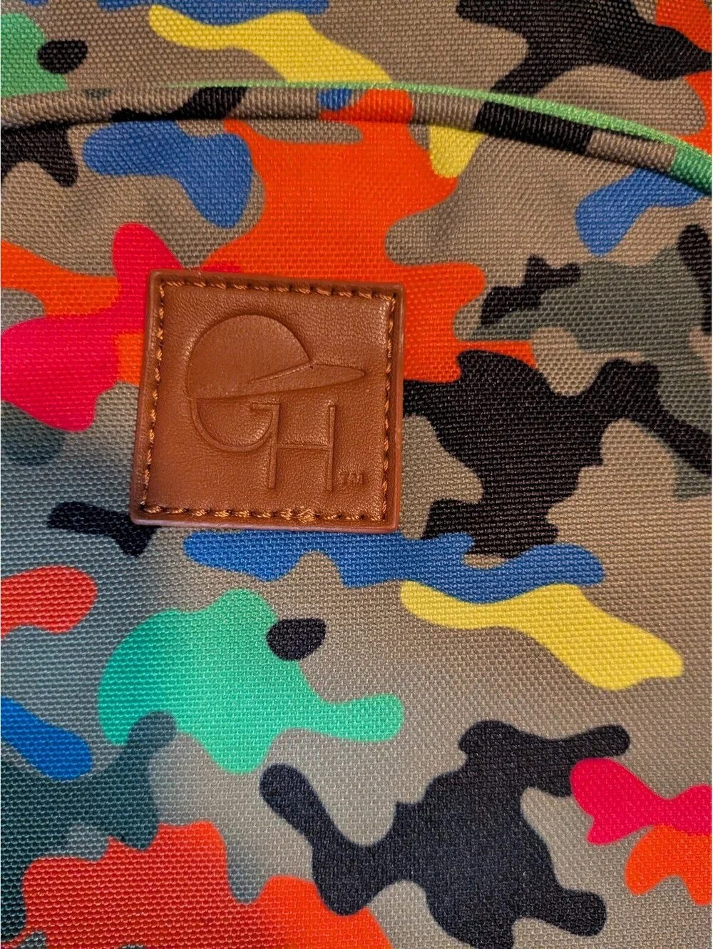 George Hats Neon Camo Mini Backpack - New